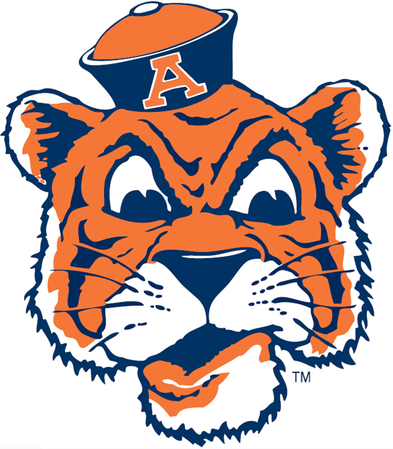 Auburn Tigers 1957-1970 Primary Logo t shirts iron on transfers
